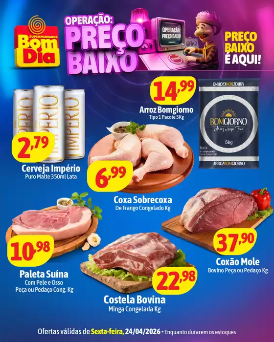 Catálogo Supermercados Bom Dia | Encarte Supermercados Bom Dia | 2026-04-24T00:00:00.000Z - 2026-04-24T00:00:00.000Z