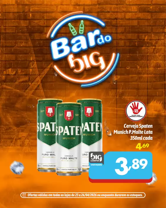 Catálogo Supermercados Big Compra | Pechinchas e ofertas atuais | 2026-04-23T00:00:00.000Z - 2026-04-26T00:00:00.000Z