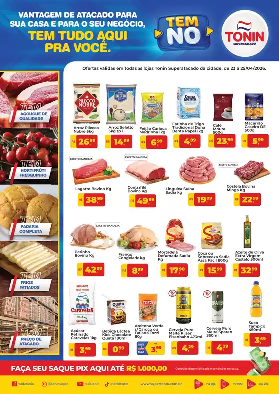 Catálogo Tonin Superatacado | Cash mg | 2026-04-23T00:00:00.000Z - 2026-04-25T00:00:00.000Z