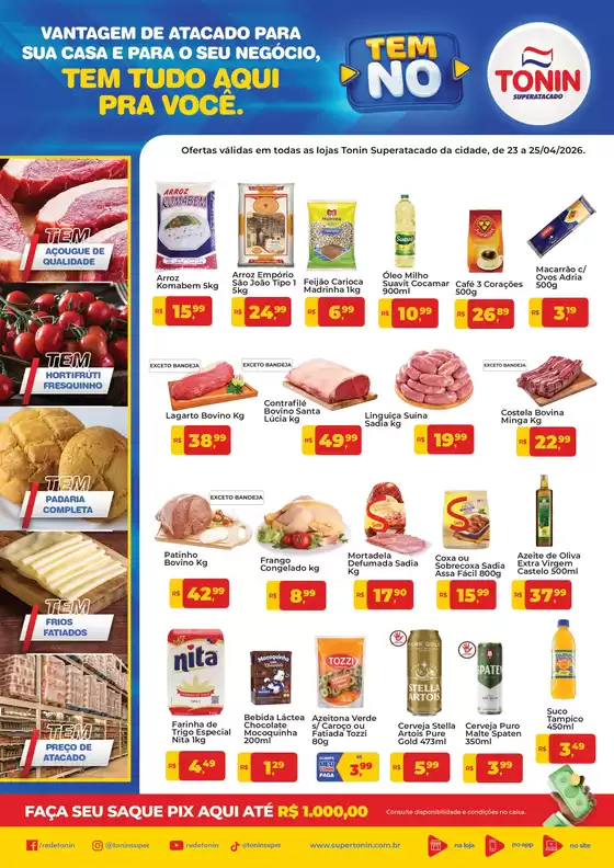 Catálogo Tonin Superatacado | SP exceto jaboticabal | 2026-04-23T00:00:00.000Z - 2026-04-25T00:00:00.000Z