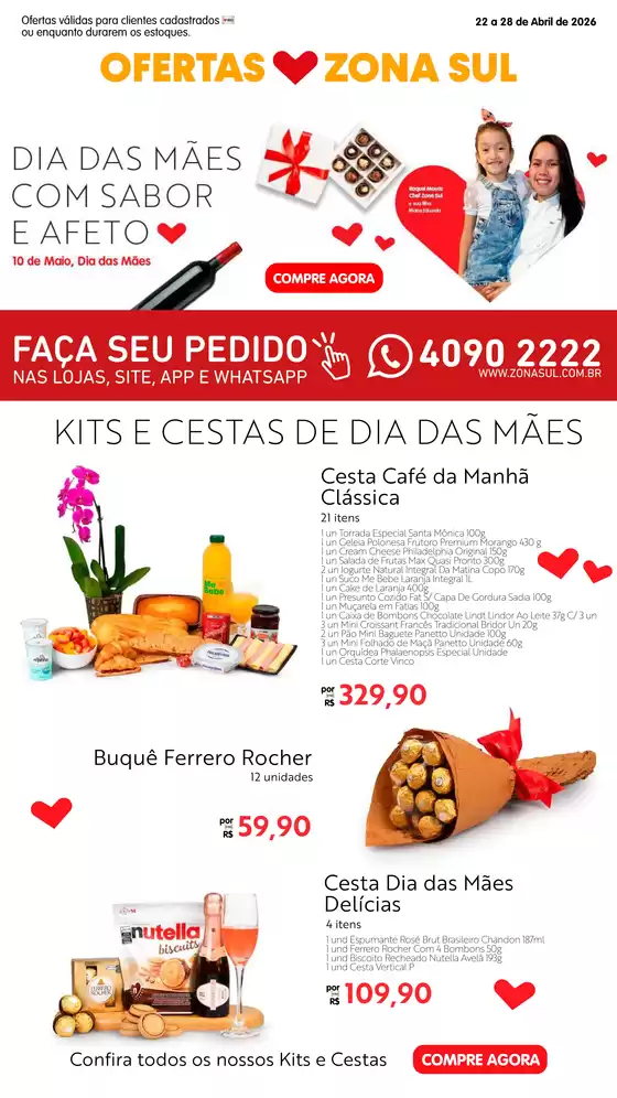 Catálogo Zona Sul | Encarte semanal 22 a 28 04 compressed 1 | 2026-04-22T00:00:00.000Z - 2026-04-28T00:00:00.000Z