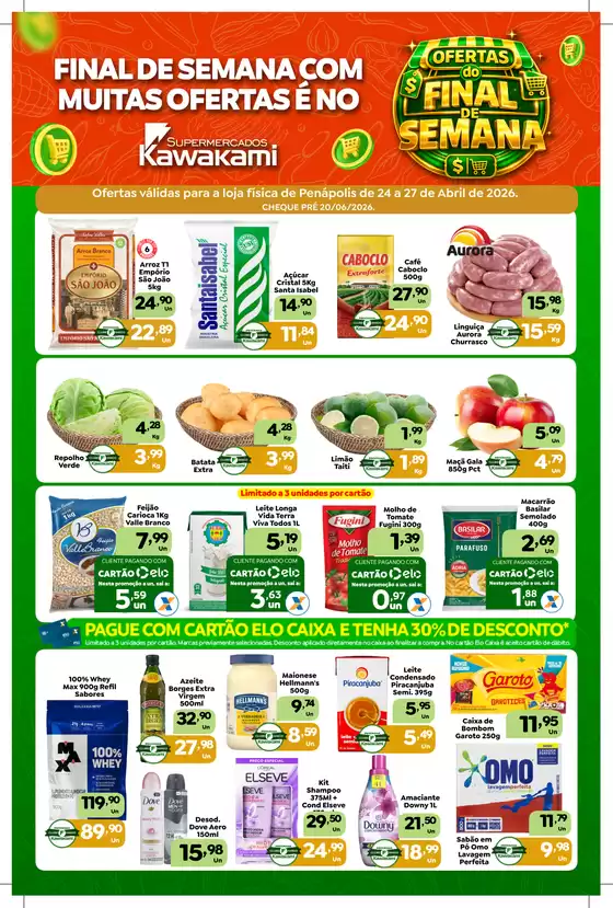 Catálogo Supermercados Kawakami | Ofertas - Penápolis | 2026-04-24T00:00:00.000Z - 2026-04-27T00:00:00.000Z