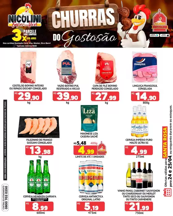 Catálogo Super Nicolini | Encarte Super Nicolini | 2026-04-24T00:00:00.000Z - 2026-04-25T00:00:00.000Z