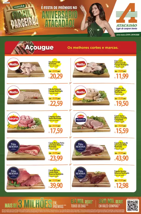Catálogo Atacadão | Atacadão - Açougue, Padaria, Frios e Hortifrúti | 2026-04-24T00:00:00.000Z - 2026-04-24T00:00:00.000Z