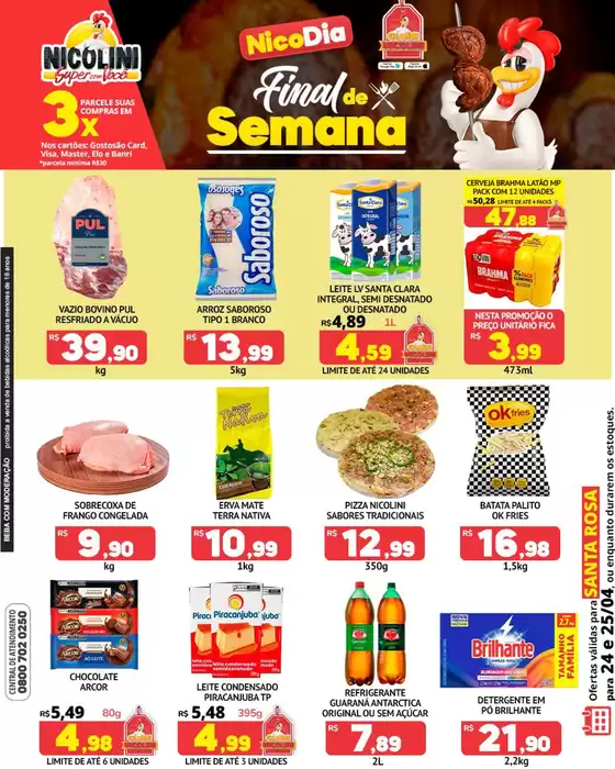 Catálogo Super Nicolini | Melhores ofertas para todos os caçadores de pechinchas | 2026-04-24T00:00:00.000Z - 2026-04-25T00:00:00.000Z
