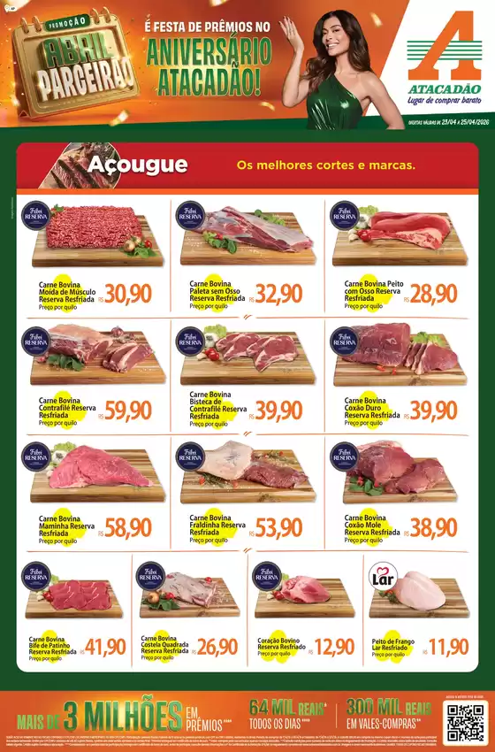 Catálogo Atacadão | Atacadão - Açougue / Padaria / Frios e Fatiados | 2026-04-24T00:00:00.000Z - 2026-04-25T00:00:00.000Z