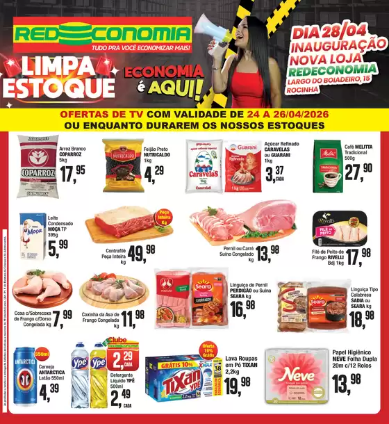 Catálogo Rede Economia | Pag 01 Limpa Estoque Final de Semana compressed | 2026-04-24T00:00:00.000Z - 2026-04-26T00:00:00.000Z