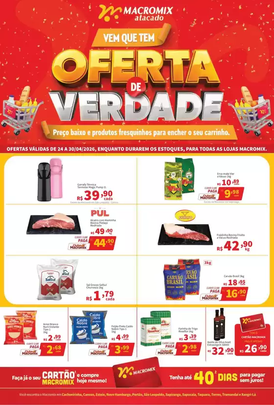 Catálogo Macromix Atacado | Ofertas especiais atraentes para todos | 2026-04-24T00:00:00.000Z - 2026-04-30T00:00:00.000Z