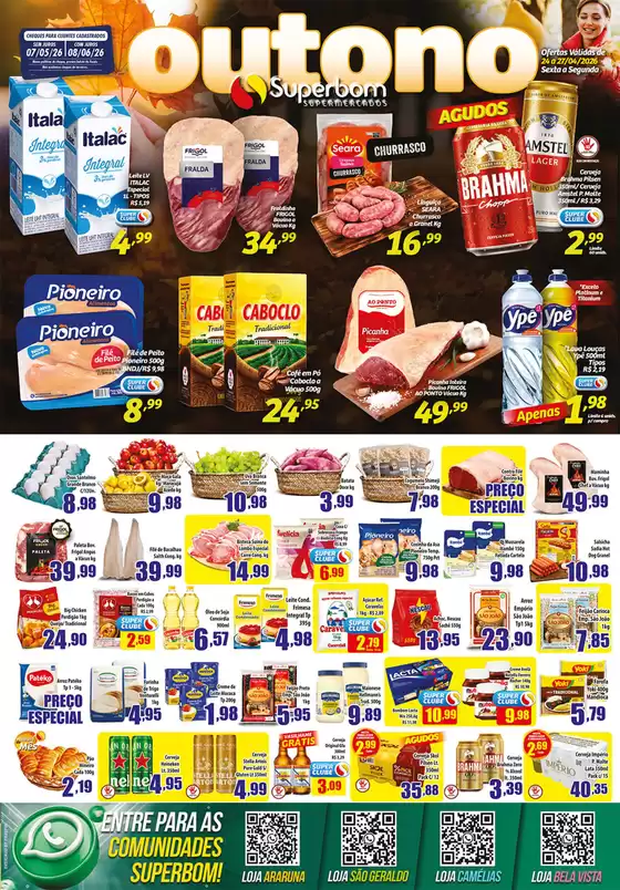 Catálogo Superbom Supermercados | Melhores ofertas para todos os caçadores de pechinchas | 2026-05-07T00:00:00.000Z - 2026-06-08T00:00:00.000Z