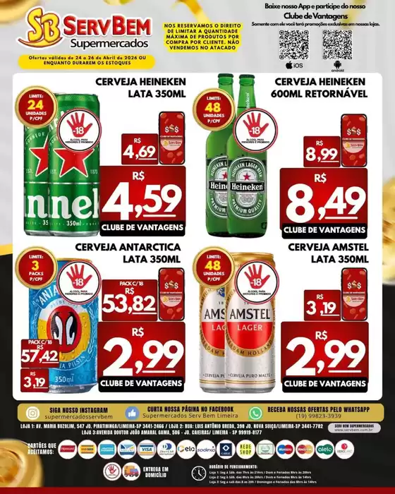 Catálogo ServBem | Encarte ServBem | 2026-04-24T00:00:00.000Z - 2026-04-26T00:00:00.000Z