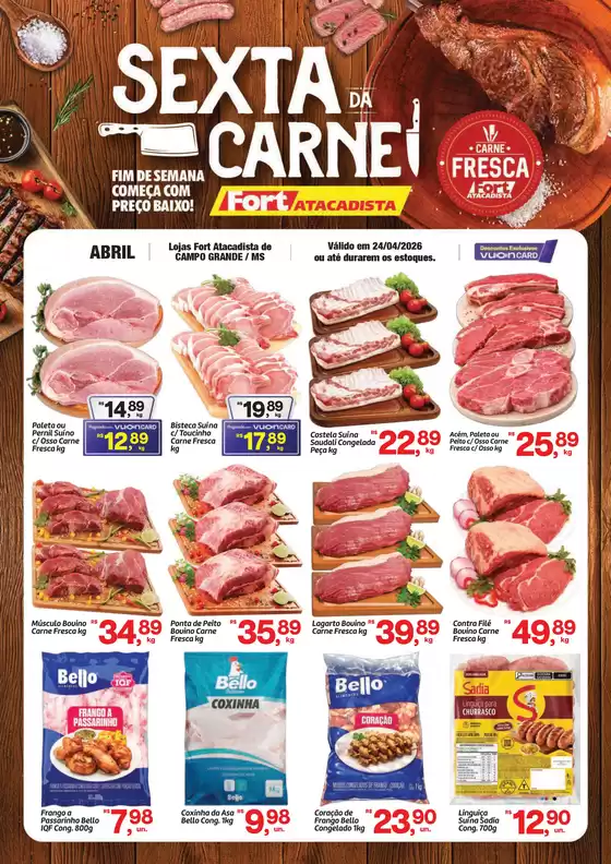 Catálogo Fort Atacadista | MS Fort 6ª da Carne 24 ABR 26 | 2026-04-24T00:00:00.000Z - 2026-04-24T00:00:00.000Z