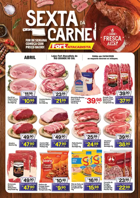 Catálogo Fort Atacadista | RS Fort 6ª da Carne 24 ABR 26 Final | 2026-04-24T00:00:00.000Z - 2026-04-24T00:00:00.000Z