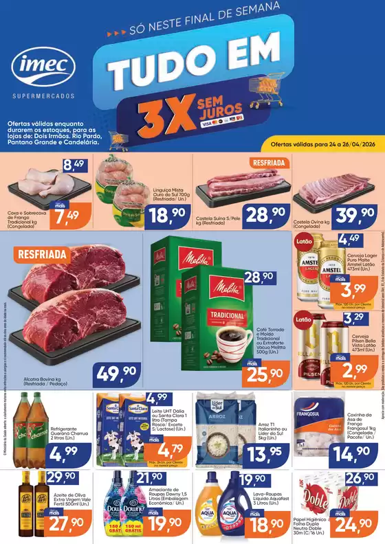 Catálogo Imec Supermercados | BAIXA 14999 IMEC Ranchao Cluster B 24 a 26 04 2026 | 2026-04-24T00:00:00.000Z - 2026-04-26T00:00:00.000Z