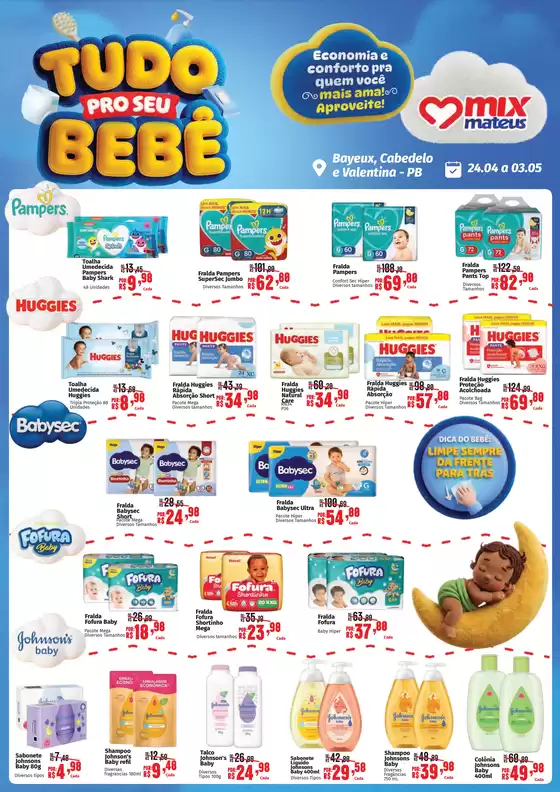 Catálogo Supermercados Mateus | Festival Do Bebê | 2026-04-23T00:00:00.000Z - 2026-05-03T00:00:00.000Z