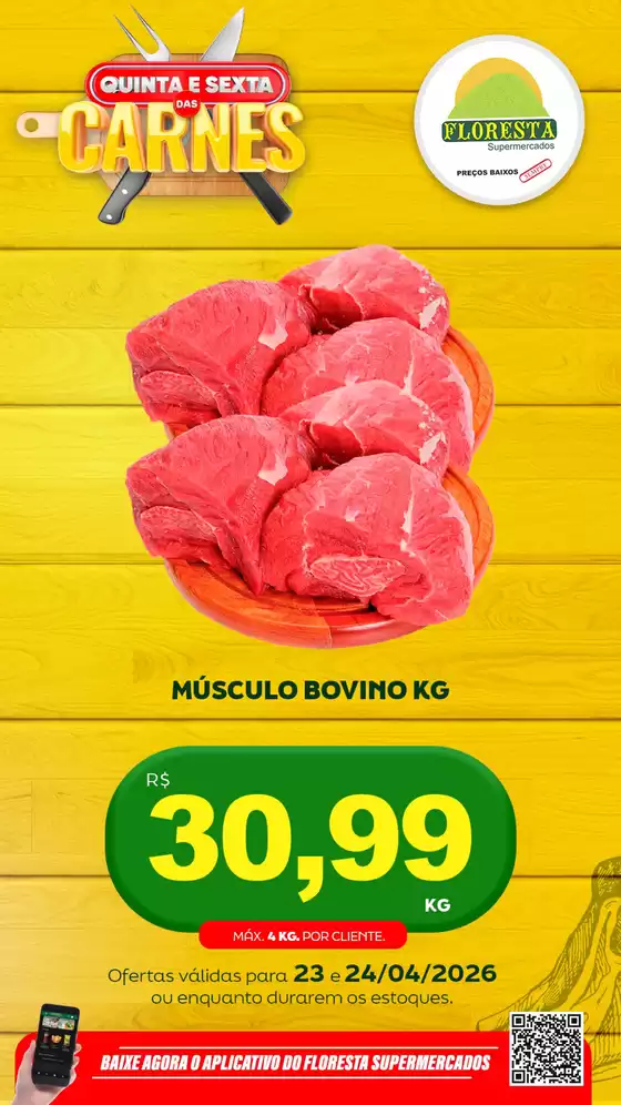 Catálogo Floresta Supermercados | Quinta E Sextra | 2026-04-24T00:00:00.000Z - 2026-04-24T00:00:00.000Z