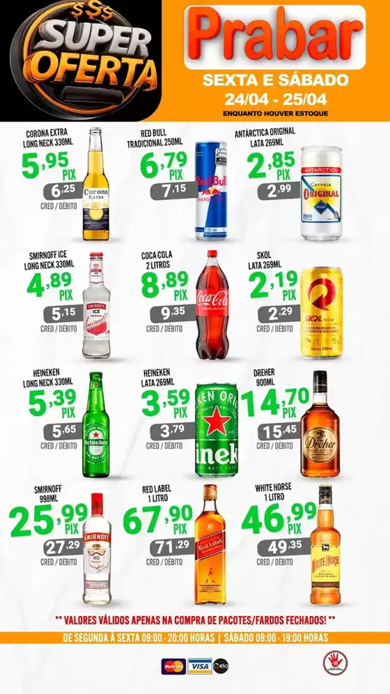 Catálogo Prabar Bebidas | Super Oferta | 2026-04-24T00:00:00.000Z - 2026-04-25T00:00:00.000Z