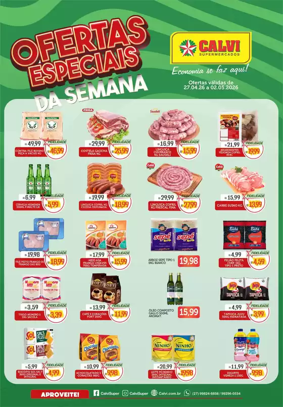 Catálogo Calvi Supermercados | Ofertas Especiais  | 2026-04-27T00:00:00.000Z - 2026-05-02T00:00:00.000Z