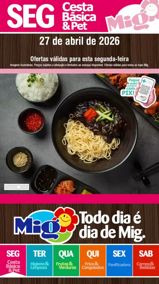 Catálogo Mig Supermercados | Todo Dia E Dia De Mig | 2026-04-27T00:00:00.000Z - 2026-04-27T00:00:00.000Z
