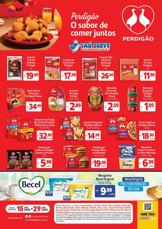 Catálogo Supermercados Jaù Serve | Supermercados Jaù Serve | 2026-04-27T00:00:00.000Z - 2026-04-29T00:00:00.000Z