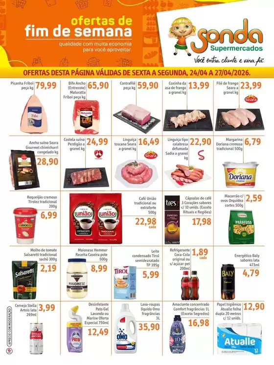 Catálogo Sonda Supermercados | Ofertas Sonda Supermercados | 2026-04-24T00:00:00.000Z - 2026-04-27T00:00:00.000Z