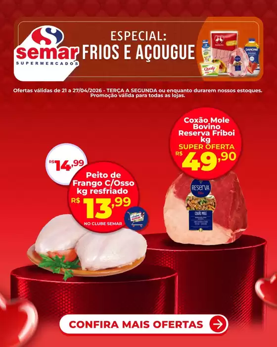 Catálogo Semar Supermercado | Ofertas exclusivas para nossos clientes | 2026-04-21T00:00:00.000Z - 2026-04-27T00:00:00.000Z