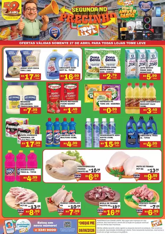 Catálogo Tome Leve | Ofertas Tome Leve | 2026-04-27T00:00:00.000Z - 2026-04-27T00:00:00.000Z