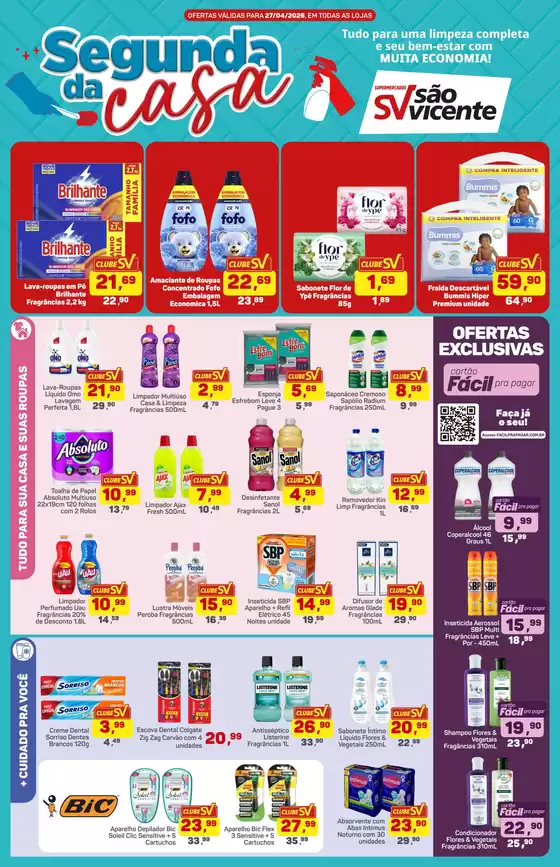Catálogo Supermercados São Vicente | Promoções especiais em andamento | 2026-04-27T00:00:00.000Z - 2026-04-27T00:00:00.000Z