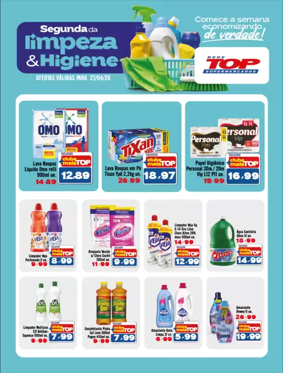 Catálogo Rede Top | Ofertas para caçadores de pechinchas | 2026-04-27T00:00:00.000Z - 2026-04-27T00:00:00.000Z