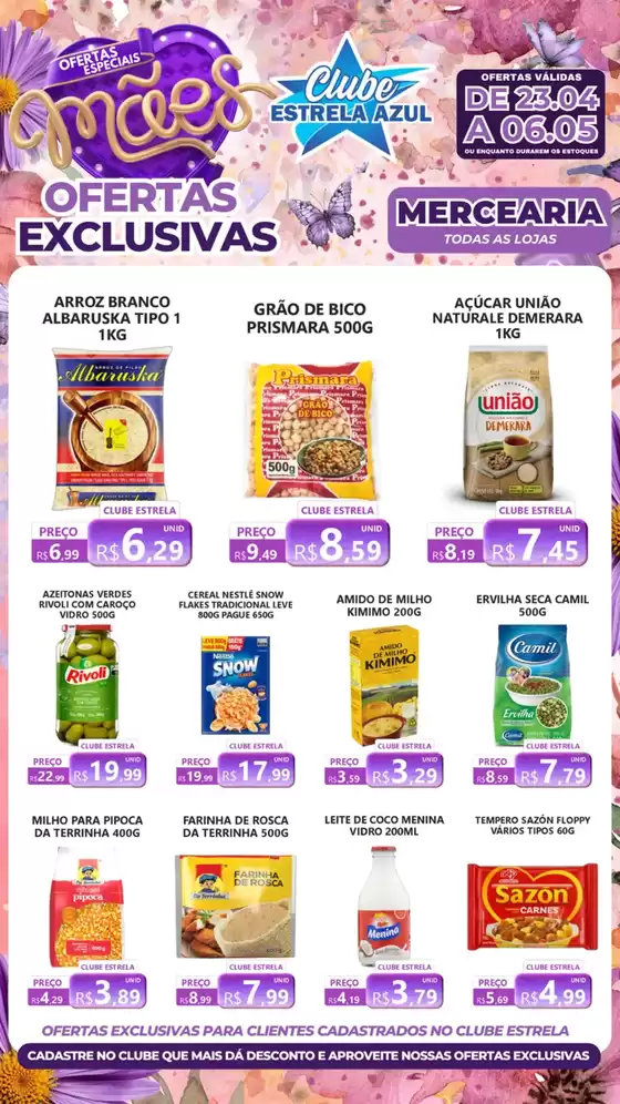 Catálogo Supermercado Estrela Azul | Ampla seleção de ofertas | 2026-04-23T00:00:00.000Z - 2026-05-06T00:00:00.000Z