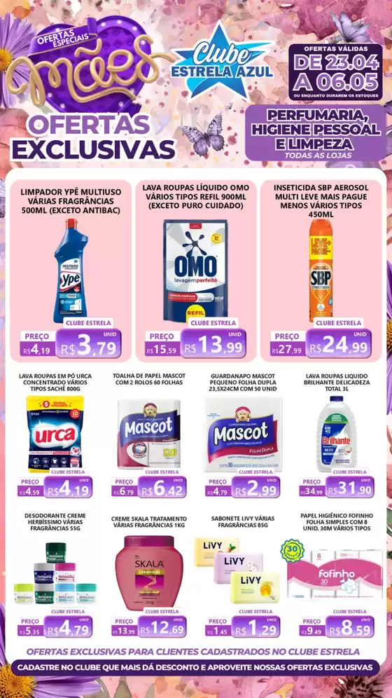 Catálogo Supermercado Estrela Azul | Ofertas e promoções atuais | 2026-04-23T00:00:00.000Z - 2026-05-06T00:00:00.000Z