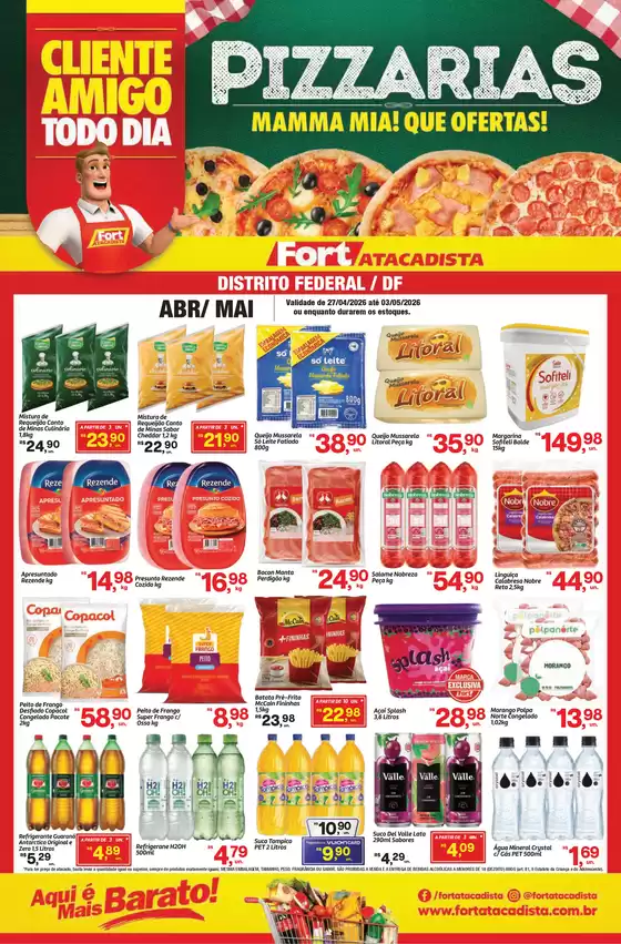 Catálogo Fort Atacadista | DF Fort Food Service Pizzaria 27 ABR a 03 MAI 26 DF | 2026-04-27T00:00:00.000Z - 2026-05-03T00:00:00.000Z
