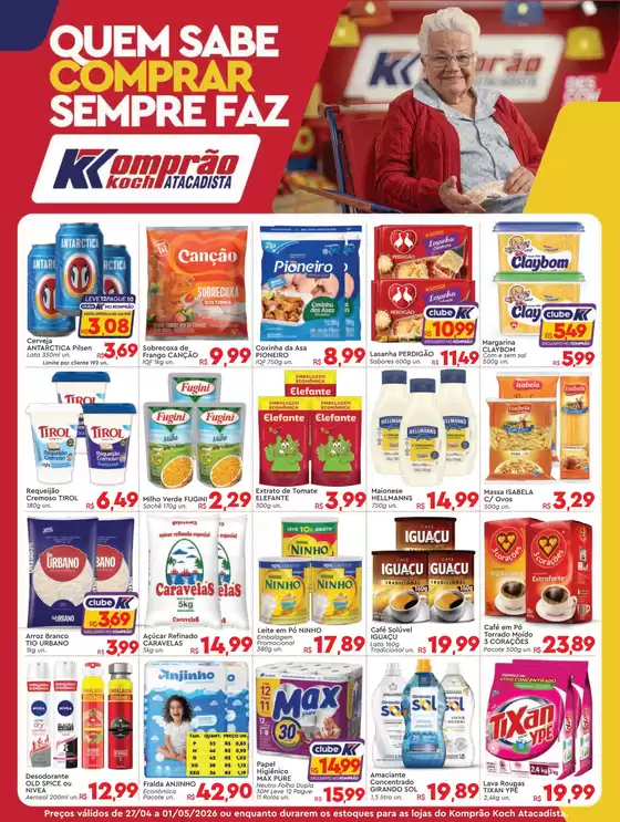 Catálogo Komprão Atacadista | Encarte Komprão Atacadista | 2026-04-27T00:00:00.000Z - 2026-05-01T00:00:00.000Z