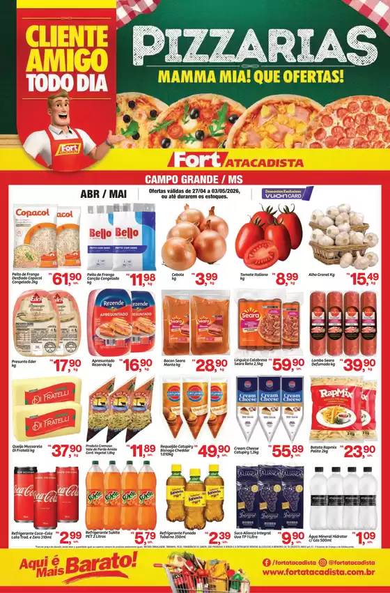 Catálogo Fort Atacadista | MS Fort Food Pizzaria 27 ABR a 03 MAI 26 | 2026-04-27T00:00:00.000Z - 2026-05-03T00:00:00.000Z