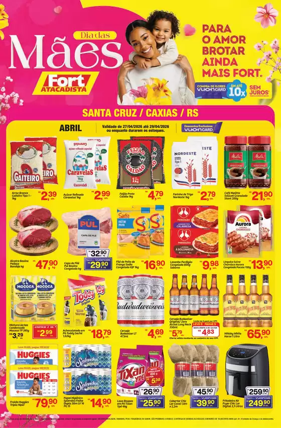 Catálogo Fort Atacadista | RS Fort Semanal 4ª ED 27 a 29 ABR 26 Regional Santa Cruz Final | 2026-04-27T00:00:00.000Z - 2026-04-29T00:00:00.000Z