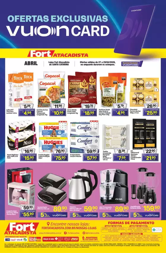 Catálogo Fort Atacadista | SC Fort Vuon 27 a 29 ABR 26 Regional | 2026-04-27T00:00:00.000Z - 2026-04-29T00:00:00.000Z