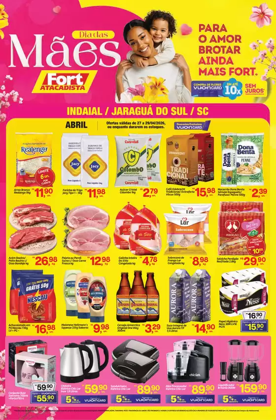 Catálogo Fort Atacadista | SC Fort Semanal 4ed 27 a 29 ABR 26 Indaial Jaragua | 2026-04-27T00:00:00.000Z - 2026-04-29T00:00:00.000Z