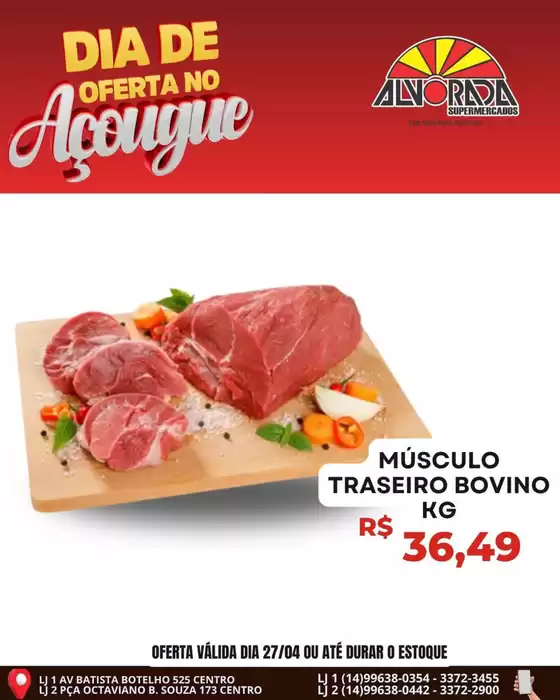 Catálogo Alvorada Supermercados | Encarte Alvorada Supermercados | 2026-04-27T00:00:00.000Z - 2026-04-27T00:00:00.000Z