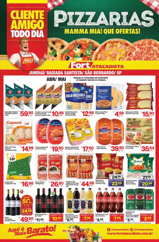 Catálogo Fort Atacadista | SP Fort Food Service Pizzaria 27 ABR a 03 MAI 26 | 2026-04-27T00:00:00.000Z - 2026-05-03T00:00:00.000Z