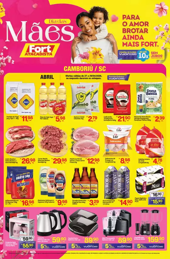 Catálogo Fort Atacadista | SC Fort Semanal 4ed 27 a 29 ABR 26 Camboriu | 2026-04-27T00:00:00.000Z - 2026-04-29T00:00:00.000Z