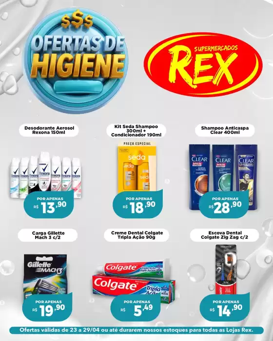 Catálogo Supermercados Rex | Nossas melhores pechinchas | 2026-04-23T00:00:00.000Z - 2026-04-29T00:00:00.000Z