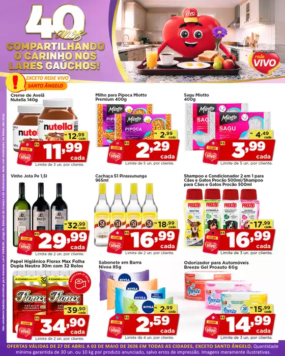 Catálogo Rede Vivo | Encarte Rede Vivo | 2026-04-27T00:00:00.000Z - 2026-05-03T00:00:00.000Z