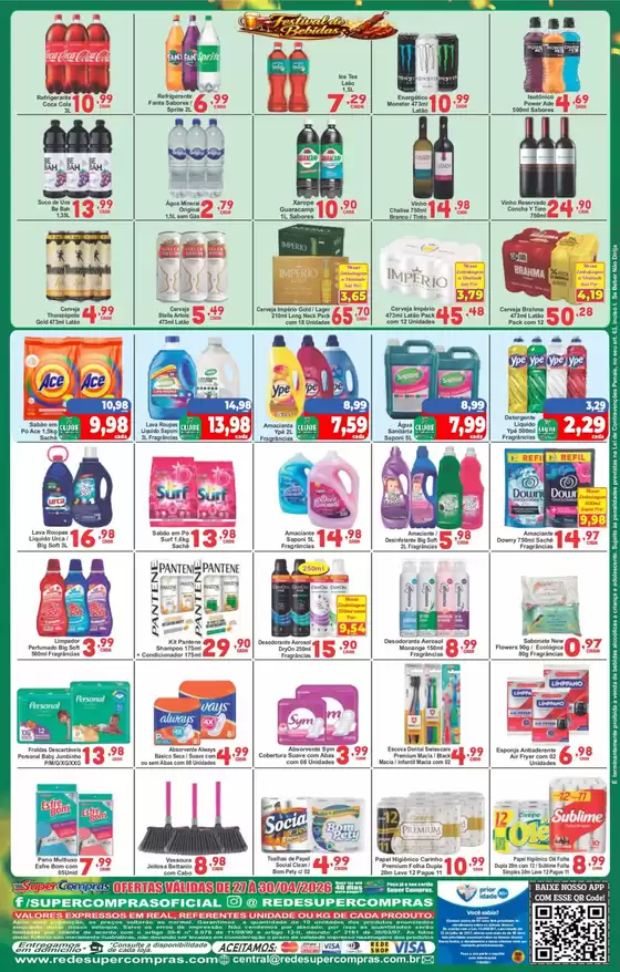 Catálogo Rede Super Compras | Encarte Rede Super Compras | 2026-04-27T00:00:00.000Z - 2026-04-30T00:00:00.000Z