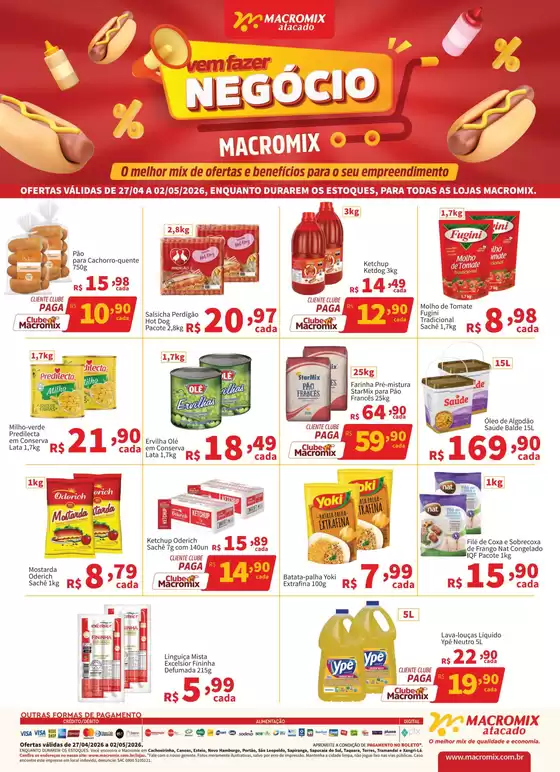 Catálogo Macromix Atacado | Economize agora com nossas ofertas | 2026-04-27T00:00:00.000Z - 2026-05-02T00:00:00.000Z