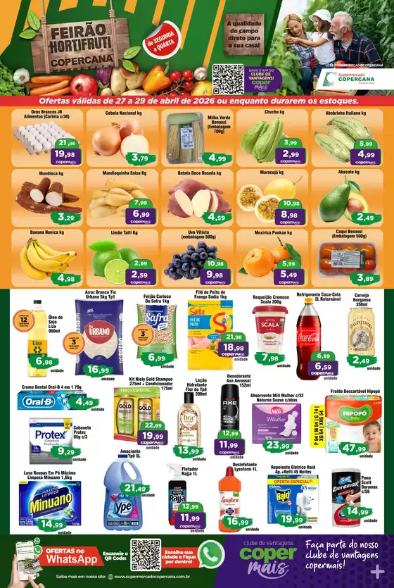 Catálogo Copercana | 1777062165 69c8ec84b7a7c48a2f1d | 2026-04-27T00:00:00.000Z - 2026-04-29T00:00:00.000Z
