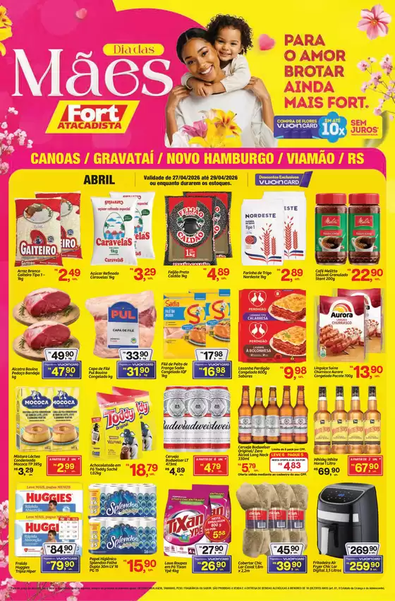 Catálogo Fort Atacadista | RS Fort Semanal 4ª ED 27 a 29 ABR 26 Regional Canoas Final | 2026-04-27T00:00:00.000Z - 2026-04-29T00:00:00.000Z