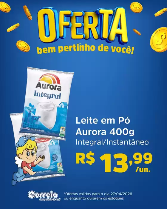 Catálogo Supermercados Correia | Encarte Supermercados Correia | 2026-04-27T00:00:00.000Z - 2026-04-27T00:00:00.000Z