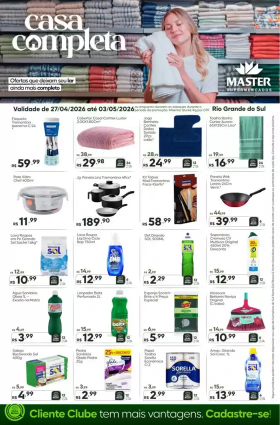 Catálogo Master Supermercados | Casa completa RS | 2026-04-27T00:00:00.000Z - 2026-05-03T00:00:00.000Z
