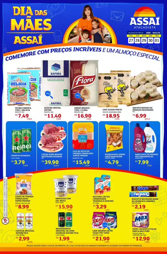 Catálogo Assaí Atacadista | Encarte Assaí Atacadista 46162-16 | 2026-04-27T00:00:00.000Z - 2026-05-01T00:00:00.000Z