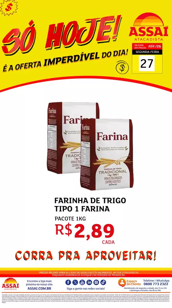 Catálogo Assaí Atacadista | Encarte Assaí Atacadista 46618-17 | 2026-04-27T00:00:00.000Z - 2026-04-27T00:00:00.000Z