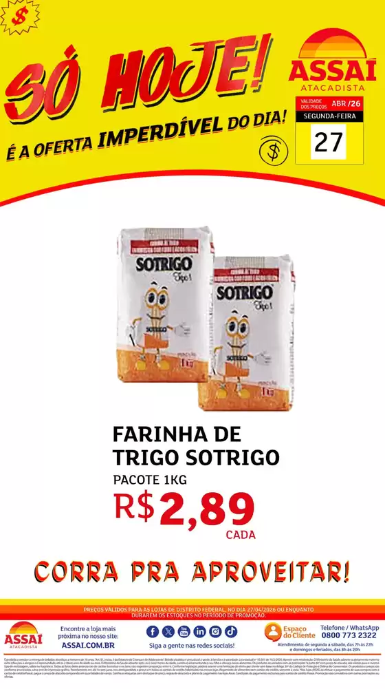 Catálogo Assaí Atacadista | Encarte Assaí Atacadista 46618-226 | 2026-04-27T00:00:00.000Z - 2026-04-27T00:00:00.000Z